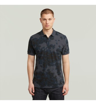G-Star para hombre. D27035-C335-H530 Polo Dunda Slim marino (L), Casual, Camuflaje, Algodón, Manga corta