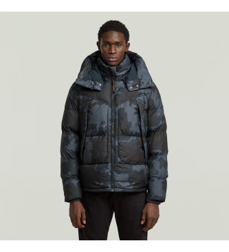 G-Star para hombre. D26885-C441-H530 Anorak G-Whistler marino (S), Casual, Camuflaje, Poliéster