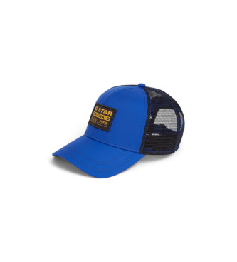 G-Star para hombre. D23760-B958-888 Gorra De Rejilla Embro Baseball azul (OSFA), Casual, Poliéster Reciclado, Sostenible