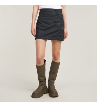 G-Star para mujer. D25301-D722-9119 Falda Holiday negro (29), Casual, Algodón