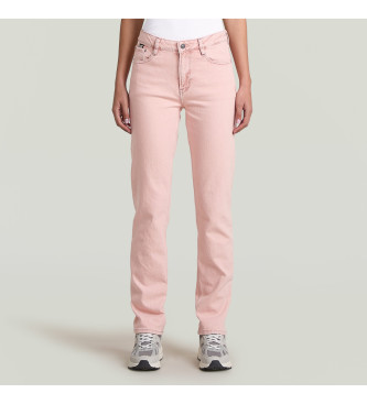 G-Star para mujer. D27704-E447-G236 Jeans Iggie Straight rosa (34/32), Casual, Algodón