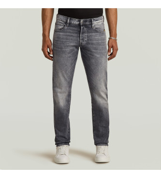 G-Star para hombre. D27280-C293-B466 Jeans 3301 Regular Tapered gris (34/36), Casual, Algodón, Denim