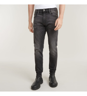 G-Star para hombre. D25483-D837-C239 Jeans 3301 Skinny negro (27/32), Casual, Algodón, Denim