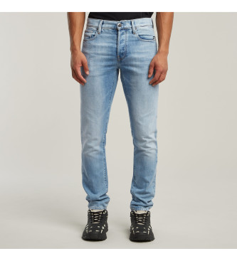 G-Star para hombre. 51001-B767-424 Jeans 3301 Slim azul (34/32), Casual, Denim, Algodón Orgánico, Sostenible