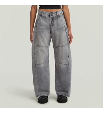 G-Star para mujer. D25999-D933-H142 Jeans Bowey 3D Extreme Carpenter Loose gris (24/30), Casual, Algodón, Denim, Algodón Orgánico, Sostenibl