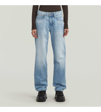 G-Star para mujer. D26163-D788-H119 Jeans G-Low Straight azul (31/32), Casual, Algodón, Denim