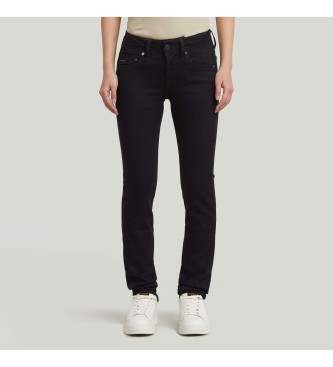 G-Star para mujer. D07145-B964-A810 Jeans Midge Straight negro (29/34), Casual, Denim