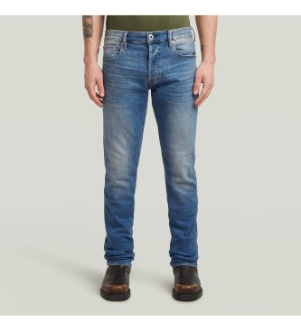 G-Star para hombre. D27319-8968-2965 Jeans 3301 Slim azul (35/30), Casual, Algodón, Denim