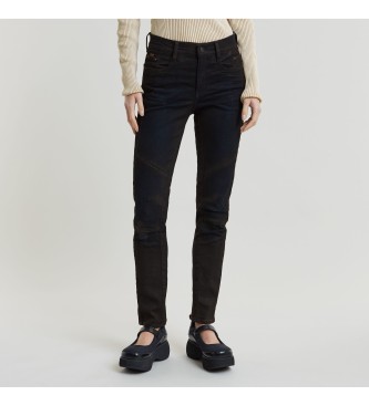 G-Star för kvinnor. D25285-8968-G807 Ace 2.0 Biker Slim Straight Jeans svart (29/32), Casual, Denim, Ekologisk bomull, Hållbar