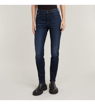 G-Star para mujer. D23638-D760-G729 Jeans Ace 2.0 Slim Straight marino (26/30), Casual, Algodón, Denim