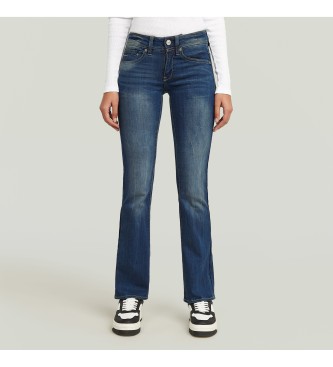 G-Star para mujer. D27286-6553-89 Jeans Midge Bootcut azul (26/32), Casual, Denim, Algodón Orgánico, Sostenible
