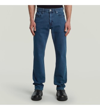 G-Star para hombre. D23692-D552-H284 Jeans Mosa Straight azul (32/34), Casual, Denim, Algodón Orgánico, Sostenible