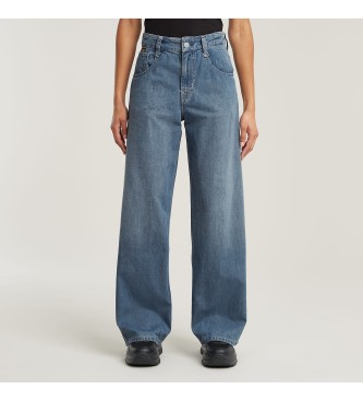 G-Star para mujer. D25286-D944-H134 Jeans Skater High Loose azul (27/32), Casual, Denim, Algodón Orgánico, Sostenible