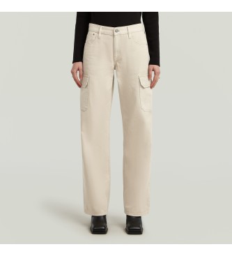 G-Star para mujer. D24673-E078-D848 Pantalón Judee Cargo beige (30/30), Casual, Sostenible, Algodón Reciclado