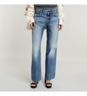 G-Star för kvinnor. D22889-D536-G565 Jeans Judee Low Waist Loose blå (31/34), Casual, Bomull, Denim
