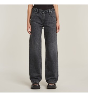 G-Star para mujer. D22889-D933-H087 Jeans Judee Low Waist Loose gris (23/28), Casual, Denim, Sostenible, Algodón Reciclado