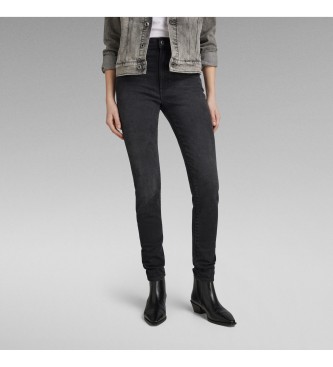 G-Star para mujer. D15578-C910-C942 Jeans Kafey Ultra High Skinny negro (26/30), Casual, Denim, Algodón Orgánico, Sostenible