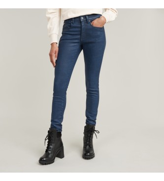 G-Star para mujer. D19079-D634-G764 Jeans Lhana Skinny azul (24/30), Casual, Algodón, Denim
