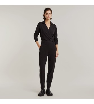 Mono Shirt negro (S), Casual, Manga larga, Algodón Orgánico, Sostenible, G-Star outlet 2024.