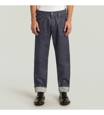 G-Star para hombre. D26141-D945-001 Jeans Morry FWD Regular Tapered marino (33/36), Casual, Denim, Sostenible, Algodón Reciclado
