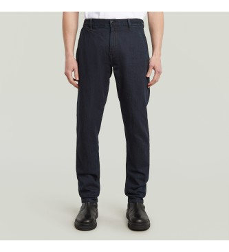 G-Star para hombre. D26400-D536-H459 Pantalón Morry Tapered Chino marino (33/30), Casual, Algodón