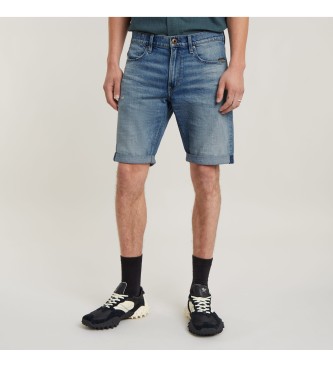 G-Star para hombre. D24430-D538-G332 Shorts Mosa azul (28), Casual, Algodón, Denim