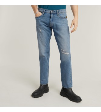 G-Star para hombre. D23692-D775-G726 Jeans Mosa Straight azul (32/34), Casual, Denim, Algodón Orgánico, Sostenible