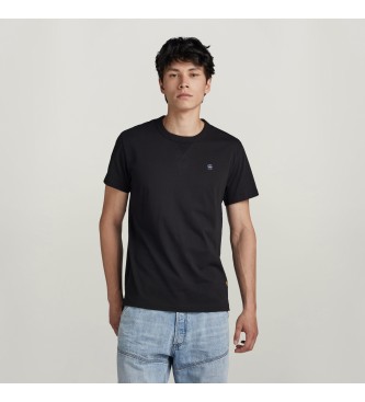 G-Star para hombre. D24449-336-6484 Camiseta Nifous negro (XL), Casual, Manga corta, Algodón Orgánico, Sostenible