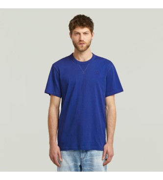 G-Starvoor mannen. D24449-336-888 Nifous T-shirt blauw (XL), Casual, Korte mouwen, Biologisch katoen, Duurzaam