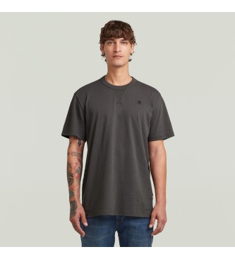 G-Starvoor mannen. D24449-336-995 Nifous T-shirt (S), Casual, Grijs, Korte mouwen, Biologisch katoen, Duurzaam