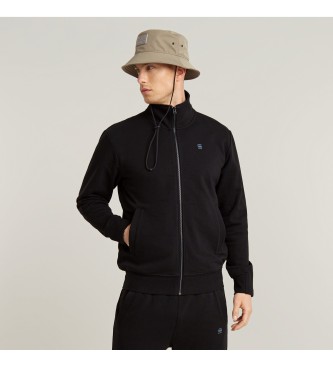 G-Star para hombre. D25122-D566-6484 Sudadera Nifous Zip Thru negro (L), Casual, Algodón Orgánico, Sostenible