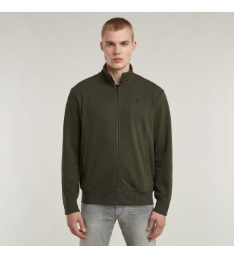 G-Star para hombre. D25122-D566-995 Sudadera Nifous Zip Thru verde (XS), Casual, Algodón Orgánico, Sostenible