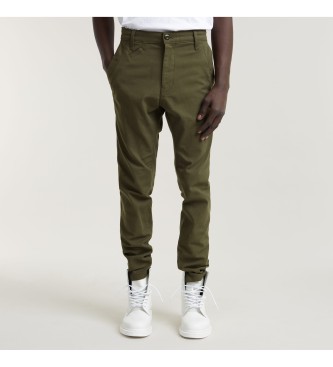 G-Star para hombre. D21038-D732-G778 Pantalón Bronson 2.0 Slim Chino verde (28/32), Casual, Algodón