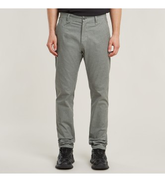 G-Star para hombre. D26336-D921-H061 Pantalón chino Bronson 3.0 Slim gris (36/34), Casual, Algodón