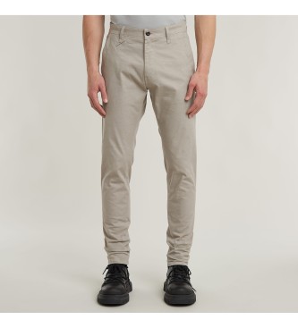 G-Star para hombre. D26336-D921-H062 Pantalón chino Bronson 3.0 Slim beige (32/30), Casual, Algodón