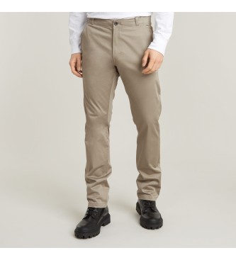 G-Star para hombre. D25547-5126-G106 Pantalón Mosa Straight Chino marrón (28/32), Casual, Algodón
