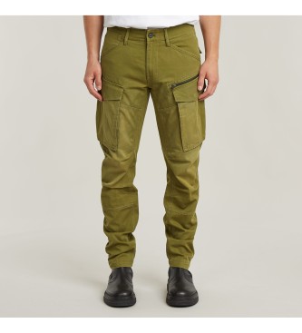 G-Star para hombre. D02190-C962-G985 Pantalón Rovic Zip 3D verde (36/36), Casual, Algodón