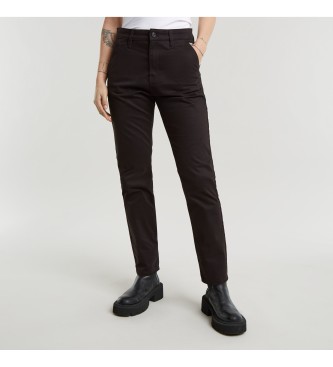 Pantalón Slim Chino negro (24/32), Casual, Algodón, G-Star outlet 2024.