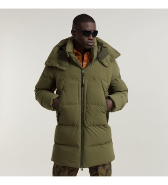 G-Star para hombre. D25347-D518-B230 Parka G- Whistler Padded Hooded 2.0 verde (XS), Casual, Poliéster