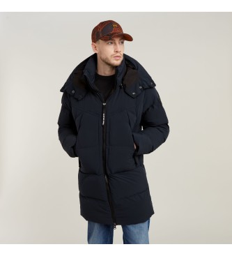 G-Star för män. D25347-D518-C742 Parka G- Whistler marinblå (XS), Casual, Polyester, Marino
