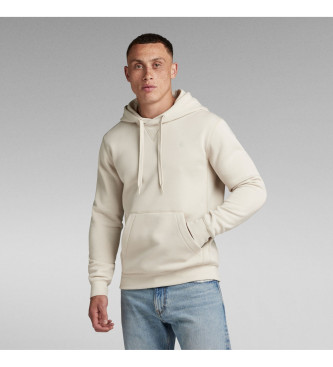 G-Star para hombre. D16121-C235-1603 Sudadera Premium Core beige (XL), Casual, Deportivo, Algodón, Sostenible