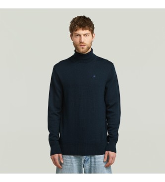 G-Star para hombre. D27706-B692-C742 Jersey Premium Turtle marino (XXL), Casual, Lana