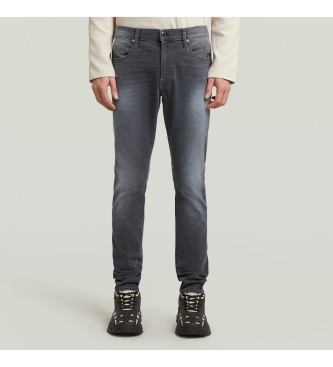 G-Star para hombre. D20071-D620-H283 Jeans Revend FWD Skinny gris (33/34), Casual, Algodón, Denim