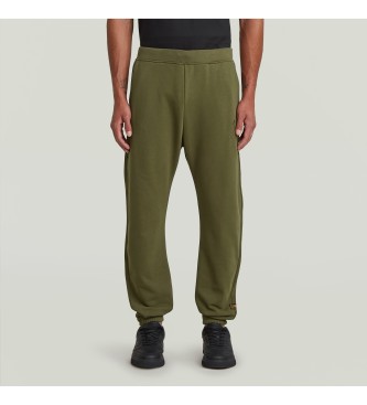 G-Star para hombre. D27153-D566-B230 Pantalón Script verde (S), Casual, Algodón