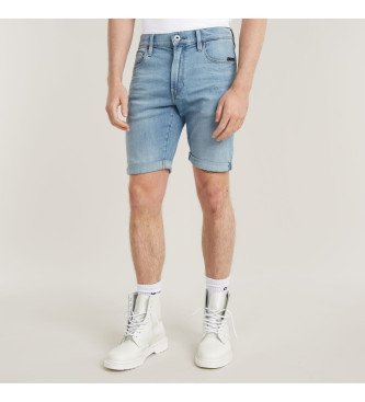 G-Star para hombre. D23615-D829-424 Short 3301 Slim azul (29), Casual, Algodón, Denim