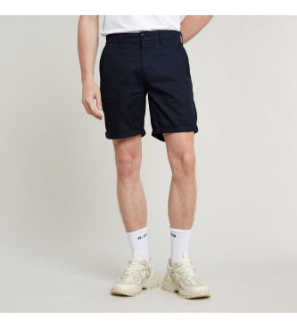 G-Star para hombre. D06656-9405-C742 Short Bronson Straight marino (32), Casual, Algodón