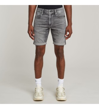 G-Star para hombre. D10481-D535-H095 Shorts 3301 Slim Denim gris (38), Casual, Algodón