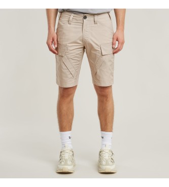 G-Star para hombre. D26222-D308-1214 Shorts 3D Regular Cargo beige (38), Casual, Algodón, Sostenible
