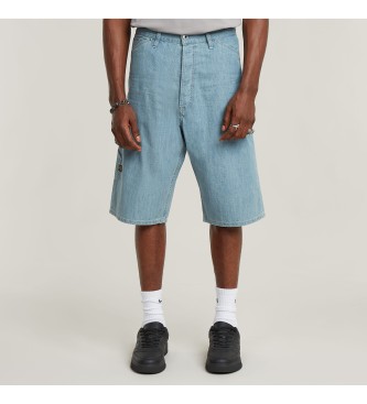 G-Star para hombre. D26129-D953-H167 Short Bam Logger azul (29), Casual, Algodón