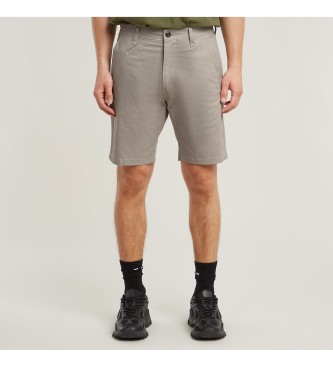 G-Star para hombre. D26337-D921-H062 Short chino Bronson 3.0 taupe (28), Casual, Algodón